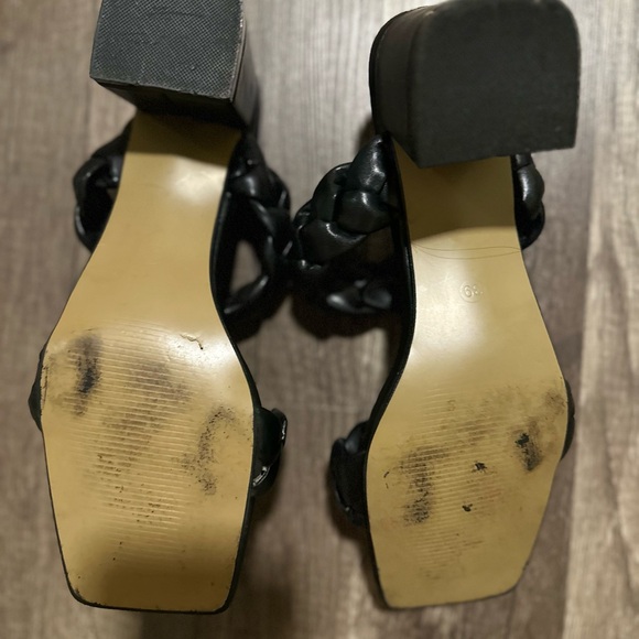 Braided Strap Block Heel Mules (3/$20) - Picture 6 of 7